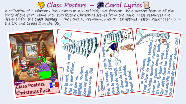 KS2 FRENCH: YEAR 3 CHRISTMAS LESSON PACK - Image 9