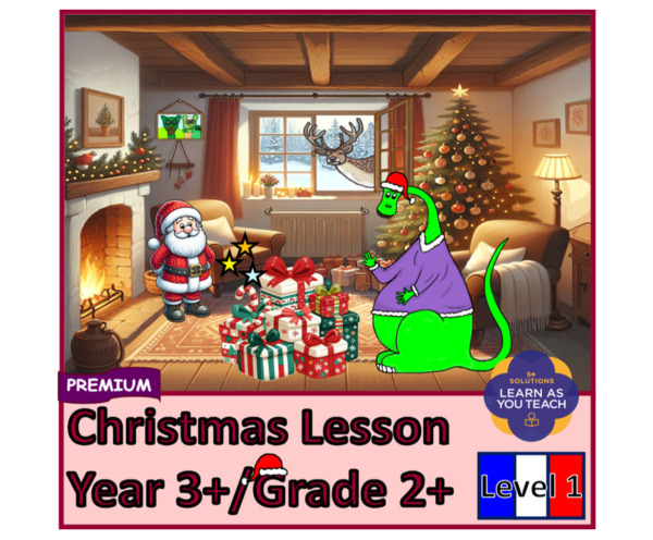 KS2 FRENCH: YEAR 3 CHRISTMAS LESSON PACK