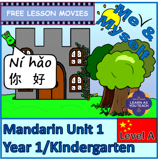 KS1 MANDARIN: YEAR 1 FREE LESSON VIDEOS - ME & MYSELF